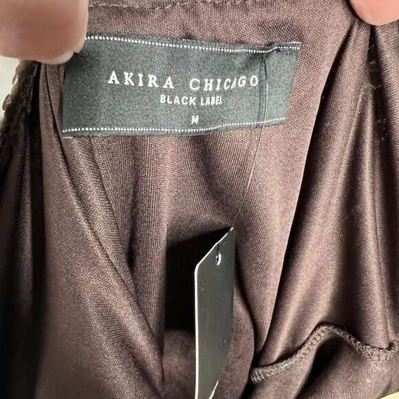 AKIRA Black Sequin Mini Dress - Picture 4 of 14